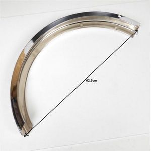 achterspatbord voor bromfiets peugeot 50 103 mvl hoogte 24,5cm nieuw