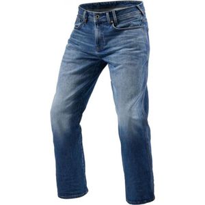REV'IT! Jeans Philly 3 LF Mid Blue Used L34/W30 - Maat - Broek
