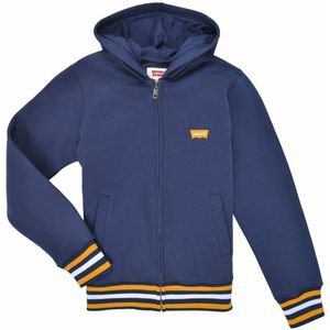 Kinderhoodie Levi's Lvb Varsity Hoodie Blauw