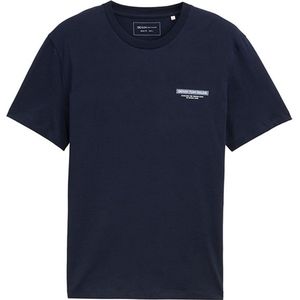 TOM TAILOR Denim T-shirt voor heren, 21615 - Nautical Navy, XXL