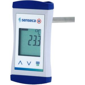 Senseca - Digitale Compostthermometer - 90 cm - Ø8 mm - RVS - Grondthermometer - Professioneel