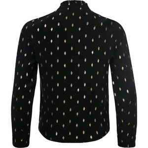 Looxs Revolution 2133-5179-099 Meisjes Blouse - Maat 128 - Zwart van Viscose