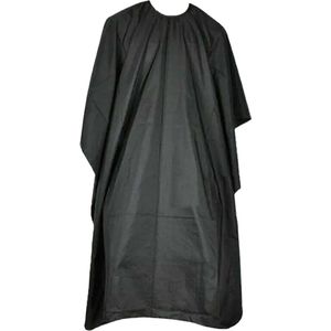Nivard Baardschort - Beard Bib - Scheerschort - Baard Cape - Kappersmantel - Kapmantel - Zwart