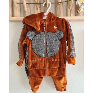 Trendy Fashion Fluweel Bear