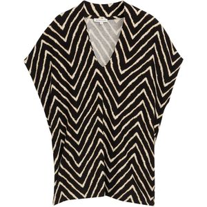 Tom Tailor - T-shirt - Zwart - 38779 - Dames