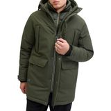 Jack & Jones - Jjfinn Softshell Parka - Donkergroen - Winterjas