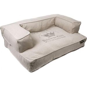 Lex & Max Boutique - Losse hoes voor hondensofa - 115x75x35cm - Zand