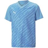 PUMA - V-hals Sportshirt - Herhaald Grafisch Patroon - Normale Pasvorm