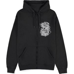 Lilo & Stitch Stitch - Metal Graphic Vest met capuchon zwart L Katoen -