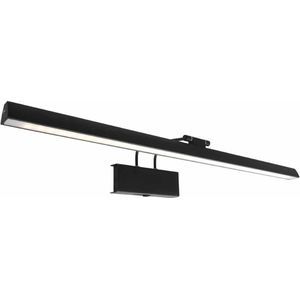 Wandlamp Litho groot led | 2 lichts | 60 cm | metaal | zwart | kantelbaar | woonkamer lamp | modern design