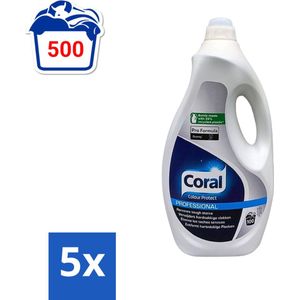Coral - Colour Protect Professional - 100 Wasbeurten - 5L - Bulkverpakking - 5 stuks