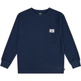 Levi's - LVB LONG SLEEVE POCKET TEE - Shirt - Dress blues - Lange Mouwen