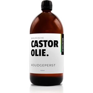 Natuurbazen - Castor Olie - 1000ml - Biologisch - Koudgeperst - Ricinusolie