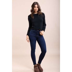 Toxik3 - Jeans fleece hoge taille
