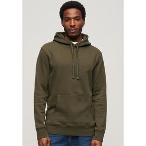 Superdry - Hoodie met losse pasvorm en klein logo - Heren - Hoodies
