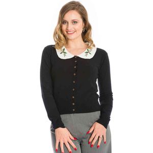 Dancing Days - HAPPY HOLLY Cardigan - M - Zwart