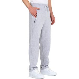 Comeor Joggingbroek heren met rits - Grijs - 4XL - trainingsbroek heren met rits - Lange sportbroek