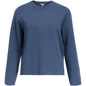 Object - Objreynard O-neck Pullover - Trui - Dark Denim - Dames
