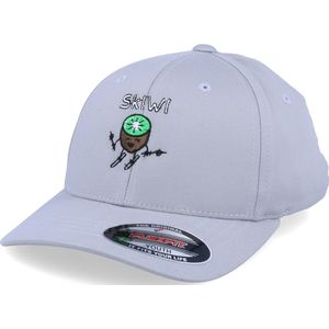 Hatstore- Kids Skiwi Silver Flexfit - Kiddo Cap Cap