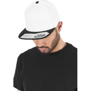 110 Fitted Snapback - White/ Black - Flexfit Yupong