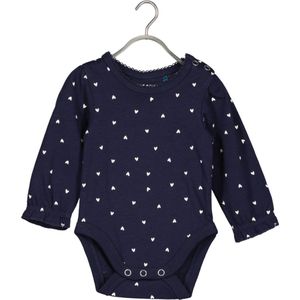 Blue Seven-Baby Girls knitted body-Night Blue