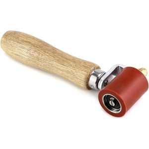 Siliconen aandrukrol hittebestendig hard rubberen naadrol handaandrukrol dakbedekking PVC-lasapparaat 40 mm rood