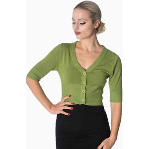 Dancing Days - OVERLOAD Cardigan - S - Groen