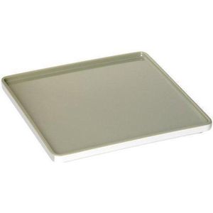 Pantone Serveerschaal - L - Vierkant - 16 x 16 x 1,3 cm - Tea 16-0213 - Licht groen