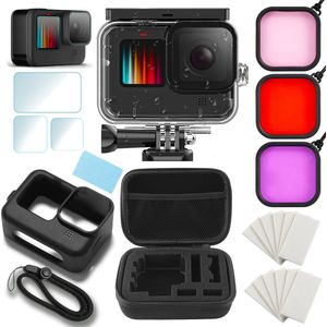 MOJOGEAR GoPro accessoire-set met waterdichte case, filters, screenprotector - GoPro accessoires voor duiken & snorkelen - Voor GoPro 12/11/10/9