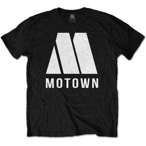 Motown Records - M Logo Heren T-shirt - L - Zwart