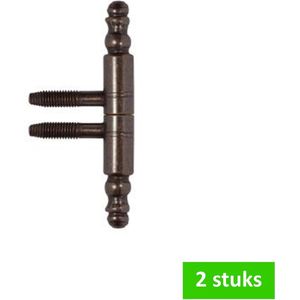 Inboorpaumelle - Brons - 75mm - 2 Stuks