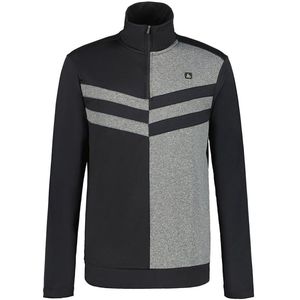 Luhta - Isokurikka - Fleece - Zwart - Halve Rits