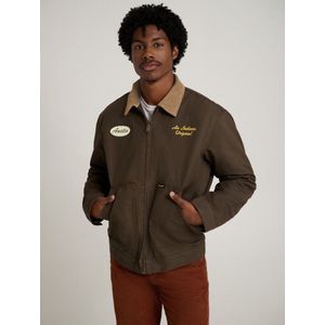 Wrangler Stranger Things Murray Jacket Wren Heren Tussenseizoensjas - bruin - L