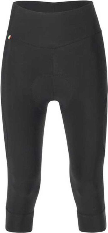 Santini Womens Alba 3/4 Tights Fietsbroek (Dames |zwart)