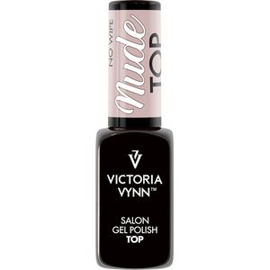Nieuw! Victoria Vynn – Top Coat Secret Nude No Wipe 8 ml - glanzende nude topcoat - hoogglans - gellak - gelpolish - gel - lak - polish - gelnagels - nagels - manicure - nagelverzorging - nagelstyliste - uv / led - callance