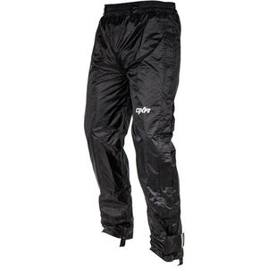 MOTOBLOUZ - TACTIEK - Regenbroek - Zwart - CE-gekeurd