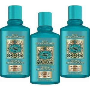 4711 Douchegel – Original - 3x200 ml - Douchegel - Voordeelverpakking