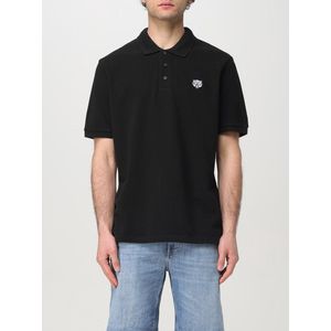 Kenzo - Happy Tiger - Polo Shirt - Zwart - Katoen