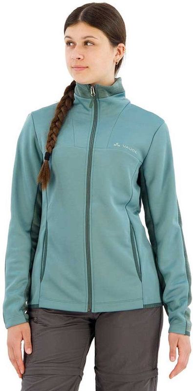 Vaude - Neyland Stretch - Fleecejack - Groen - Dames