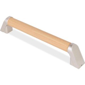 Houten handgreep voor badkamer - 40 cm waterdichte anti-slip veiligheidssteun voor gehandicapten en ouderen in trap en gang