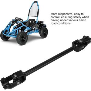 Content in stuurkolom rail gewricht 30T 375 mm staallegering - voor 110 125 150 cc - DIY Go Kart Quad ATV .