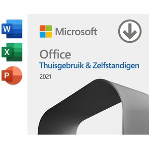 Microsoft Office Home and Business 2021 - 1 apparaat - Eenmalige aankoop (download)