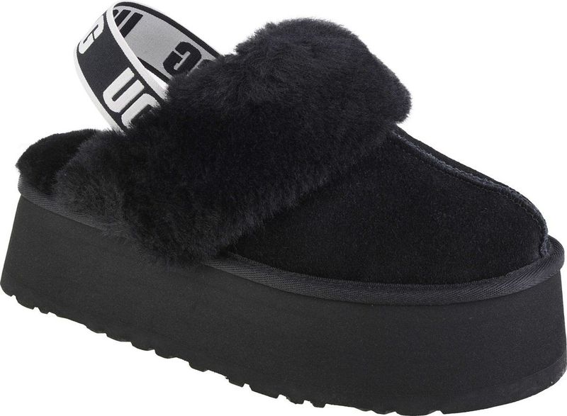 UGG - Funkette - Slipper - Zwart - Comfortabel en Stijlvol