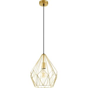 EGLO Carlton Hanglamp - E27 - Ø 31 cm - Goud