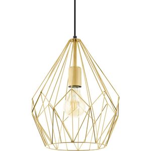 EGLO Carlton Hanglamp - E27 - Ø 31 cm - Goud