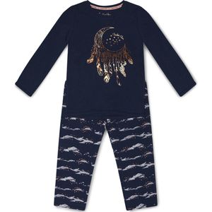 Charlie Choe meiden pyjama Dream Catcher Indigo 74/80