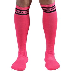 MACHO UNDERWEAR | Macho Male Long Socks One Size - Pink