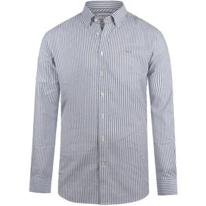 McGregor Overhemd Overhemd Oxford Grote Streep Mm999 6001 03 2100 Navy Mannen Maat - S