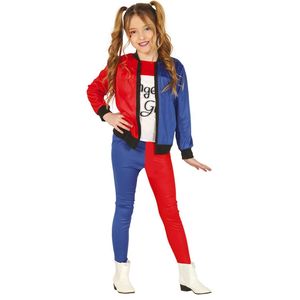 Fiestas Guirca - Dangerous Girl (5-6 jaar) - Carnaval Kostuum voor kinderen - Carnaval - Halloween kostuum meisjes