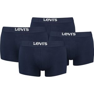 BOXERS 4-pack Levi's Solid Basic herenboxershorts, gemaakt van biologisch katoen